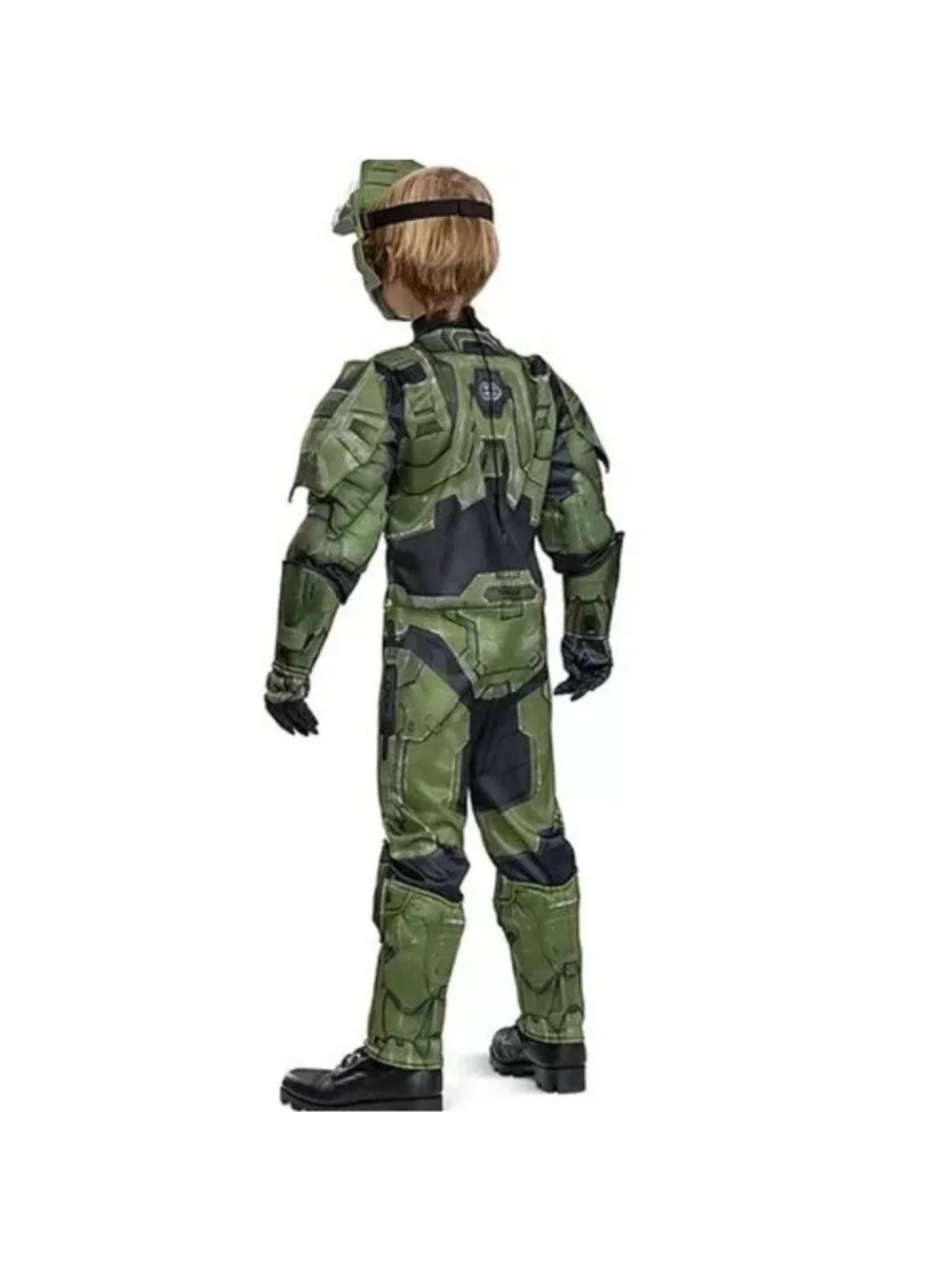 Disguise HALO Infinite Master Chief  Kids Boys Costume Jumpsuit Mask Large 10/12